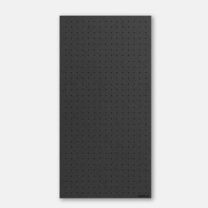 Pegboard panneau perforé 96x48 cm Etagère Murale Modulaire Rangement design chambre et salon Valchromat Noir image 2