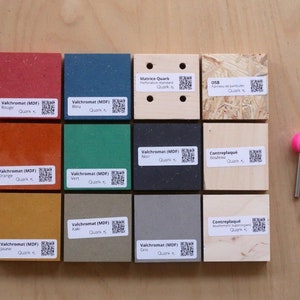 Quark material sample kit Valchromat samples image 1