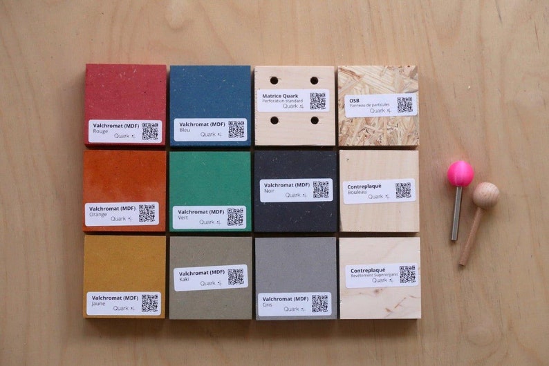 Quark material sample kit Valchromat samples image 1