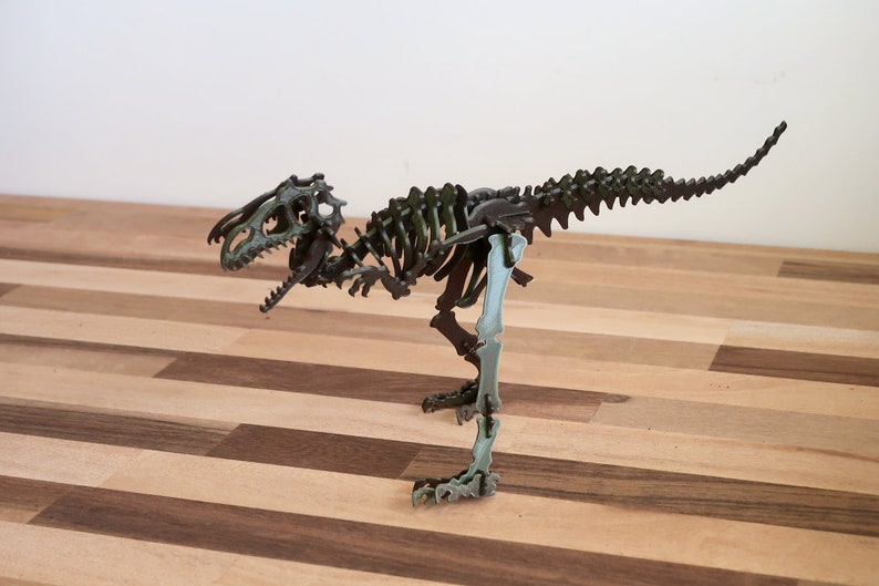 T-REX puzzle 46 pieces in 3D printing to assemble yourself image 6