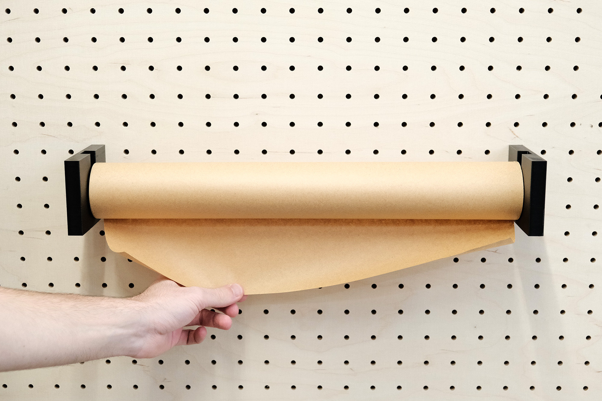 Paper Roller Kraft Dispenser Pegboard Accessory 