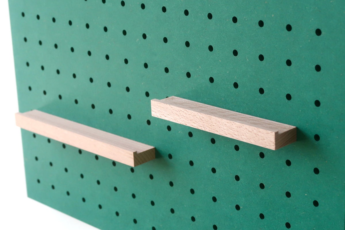 Wooden Picture Rails for Pegboard Accessories for Books - Etsy UK