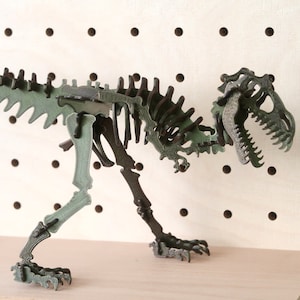 T-REX puzzle 46 pieces in 3D printing to assemble yourself image 1