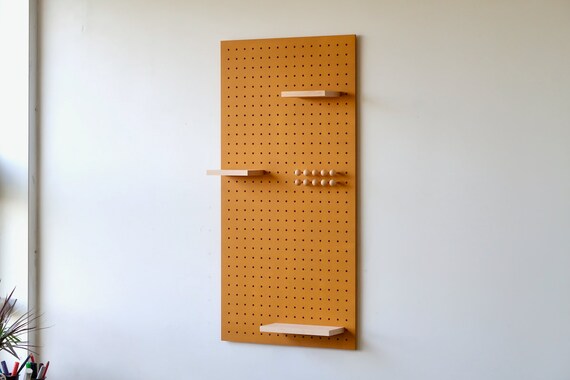 Pegboard panneau perforé 48x48 cm Etagère Murale Modulaire