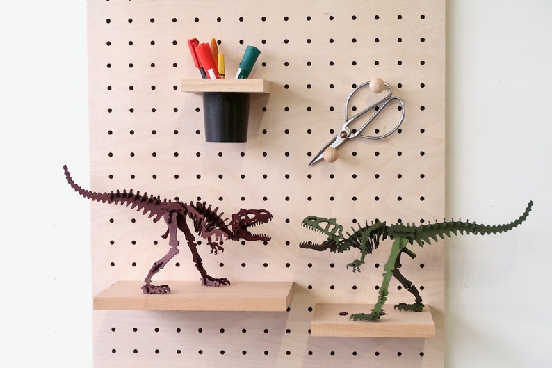 T-REX puzzle 46 pieces in 3D printing to assemble yourself image 3