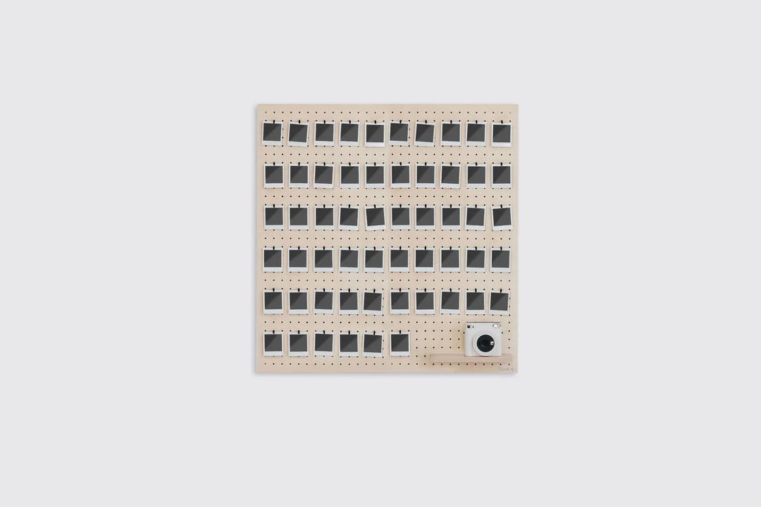 Modular Photo Panel - Wooden Photo Shelf - Photobooth Pegboard - L Size ...