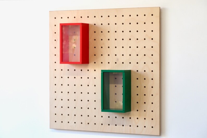 Display Case for Pegboard/perforated Panel Customization Etsy