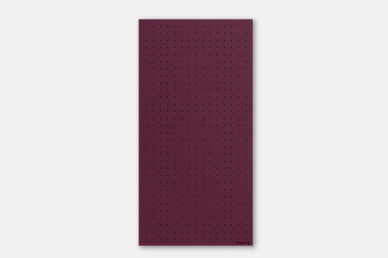 Pegboard 96x48 cm minimalist design shelf for living room and home decoration Purple image 2