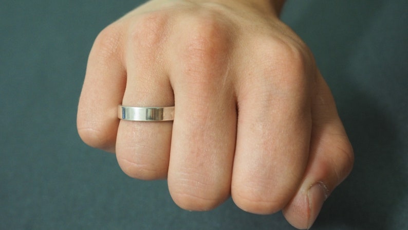 Rhinestone Square engagement sterling silver ring silver ring silver men/'s ring marriage Classic ring wedding ring