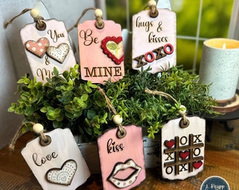 Handcrafted Rustic Valentine Gift Tags: Add Love & Farmhouse Charm to Your Gifts!