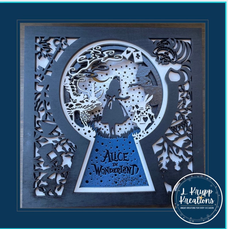 Alice in Wonderland Wall Art Alice in Wonderland Decor Alice image 1