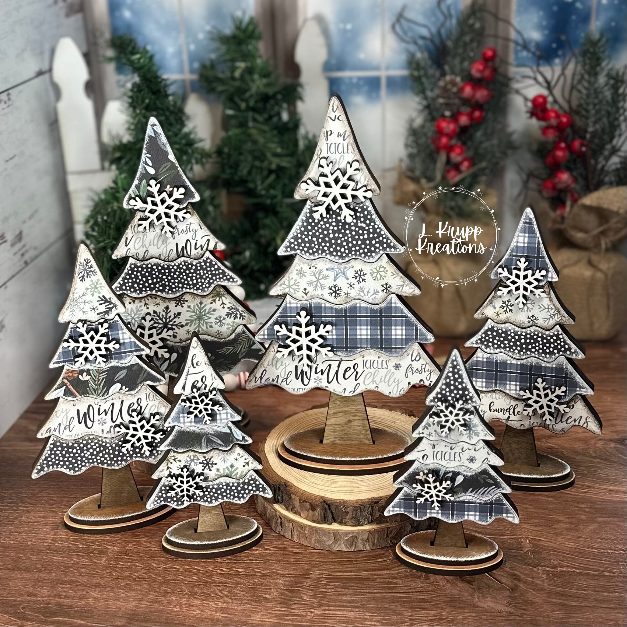  10PC Winter Tiered Tray Decor Wooden Signs, Winter Snowman  Snowflake Winter Table Decor Rustic Farmhouse Winter Decor for Home Kitchen  Tabletop Winter Holiday Christmas Decor Clearance : Home & Kitchen