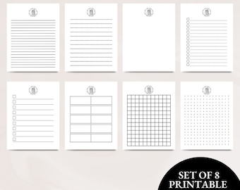 Druckbares katholisches stationäres Schreibpapier-Journal-Papier-katholisches Briefkopf-druckbares Set von 8 katholisches Briefpapier