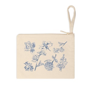 Chapel Veil Mass Bag Catholic Bag Virtues Of The Church Rosary Pouch Tote Cotton Canvas Zipper Pouch Catholic Accessories Bag image 2