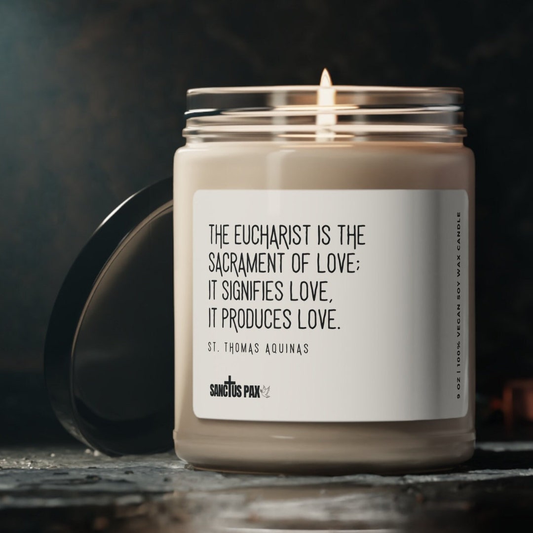 Saint Thomas Aquinas Saint Candle