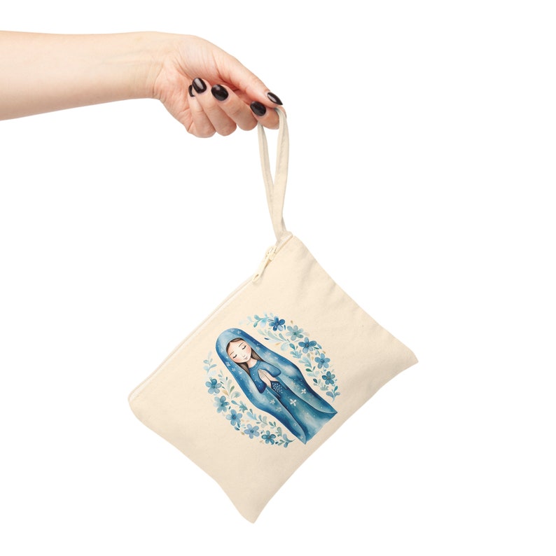 Chapel Veil Mass Bag Catholic Mary Bag Blessed Mother Rosary Pouch Tote ...