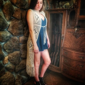 Crochet Pattern - &quot;Caballera Duster&quot;