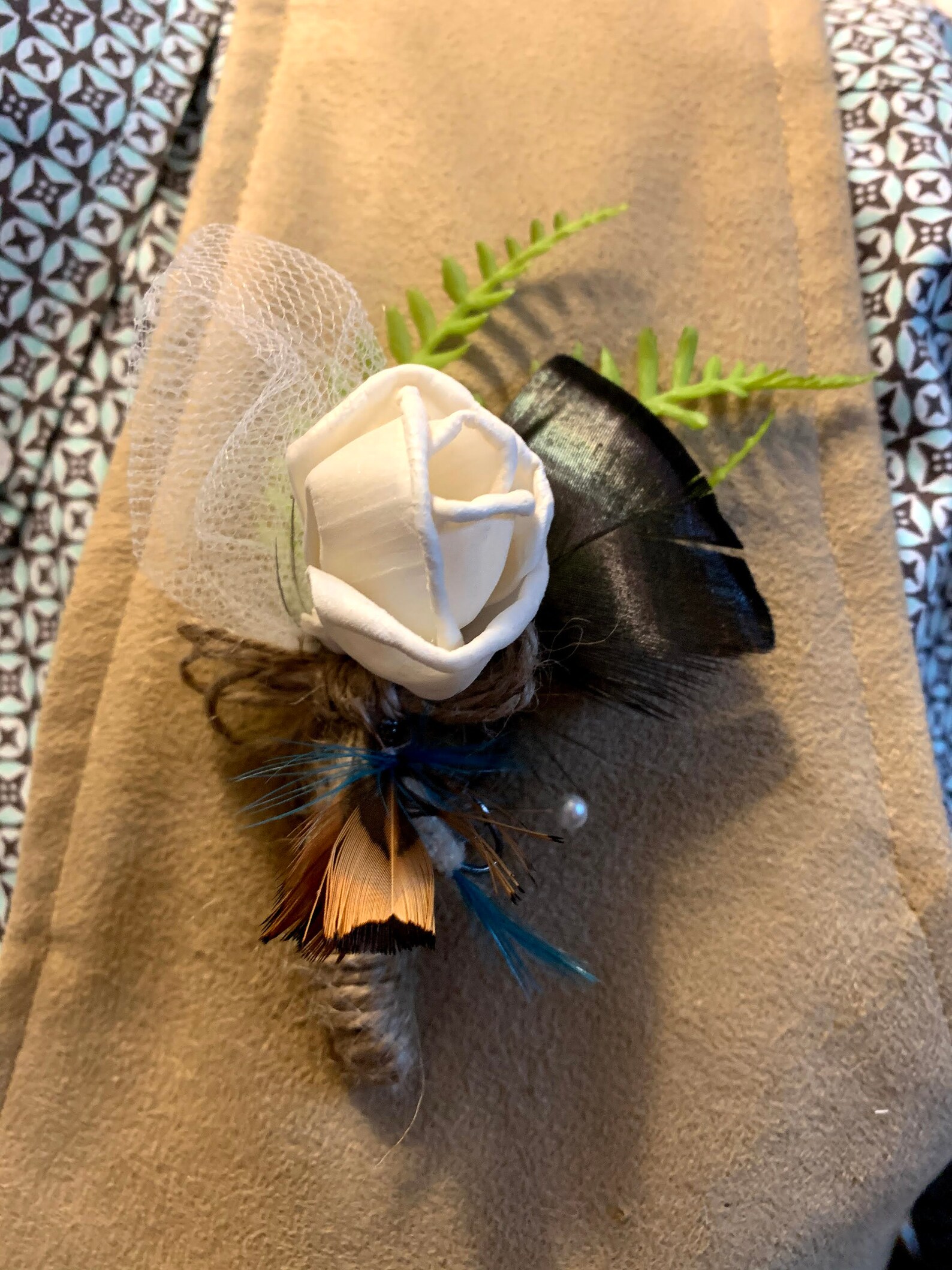 Fly Fishing Boutonniere Etsy