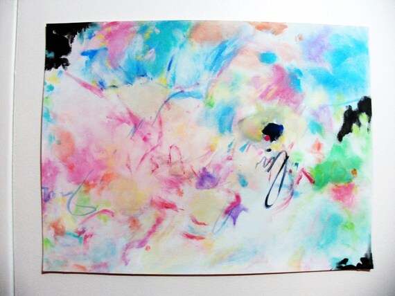 Peinture originale Paysage Abstrait pour décoration murale