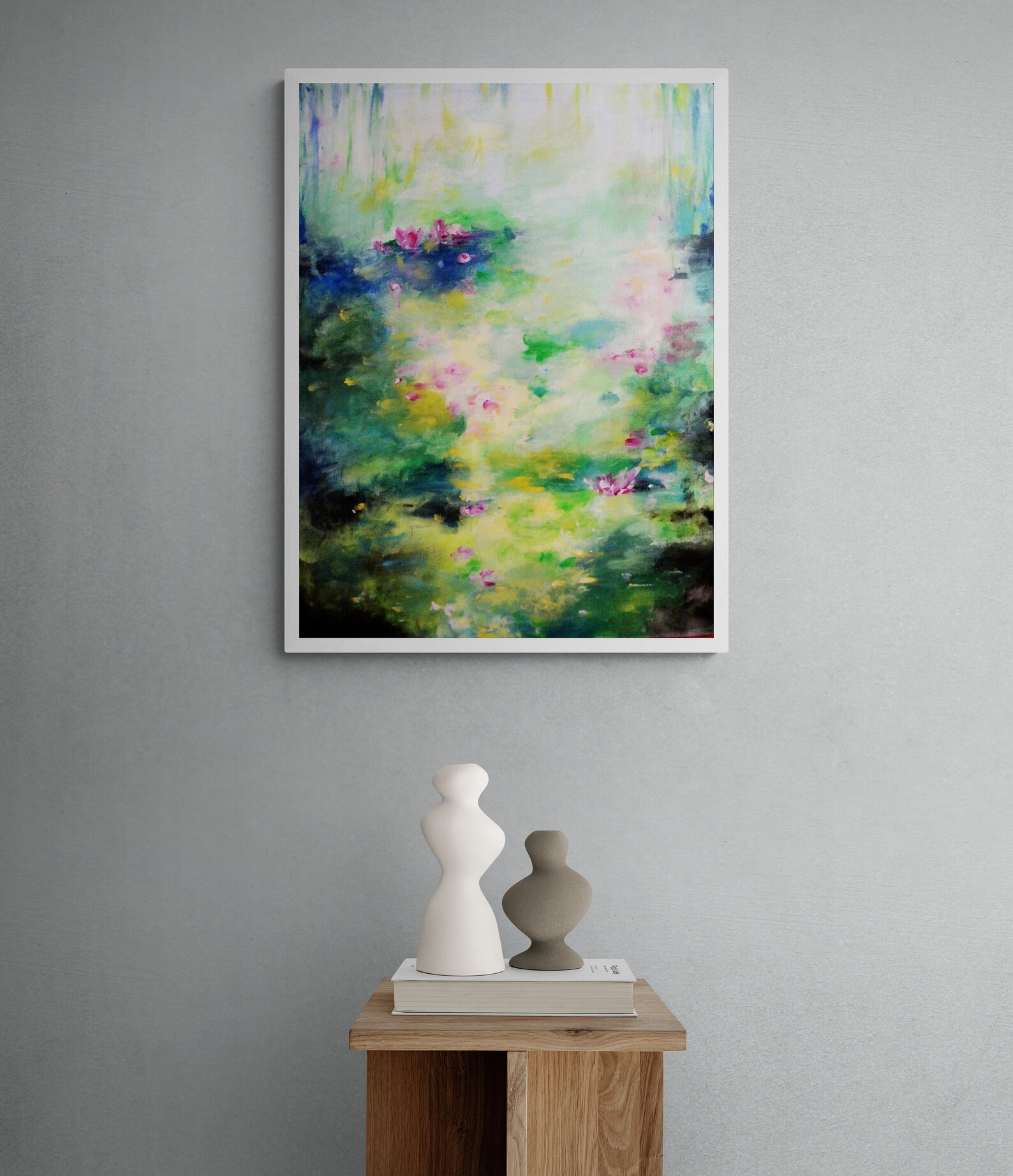 Zen Abstract Original Abstract Painting Zen Landscape for Wall Décoration - Etsy