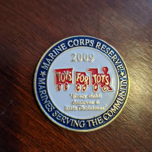 Toys for Tots Coin Etsy