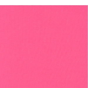 CAMELLIA Pink Kona Cotton Solid Fabric by they yard from Robert Kaufman K001-190