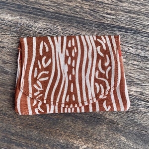 Mi cartera de bolsillo trasera, marrón, oxidada