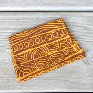Mi cartera de bolsillo trasero, oro, tiras delgadas