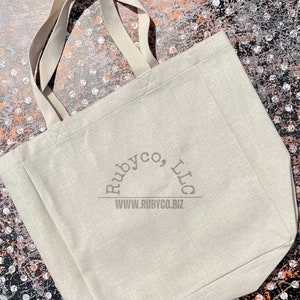 Personalising a tote bag with holographic heat transfer vinyl (HTV)  monogram – CraftAGoGo
