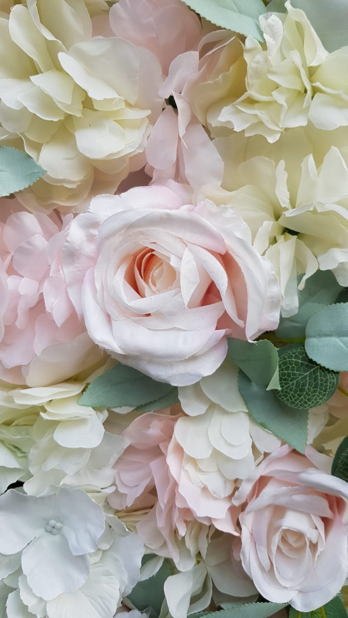 BLOSSOM Wand Blume Wand Panel 40x60cm: weiß & Elfenbein | Etsy