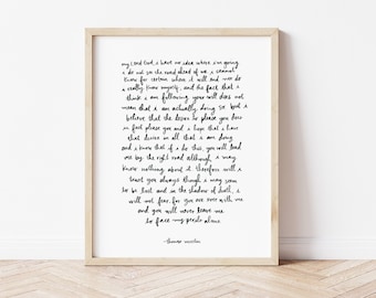 Thomas Merton Prayer - Printable - Instant Digital Download