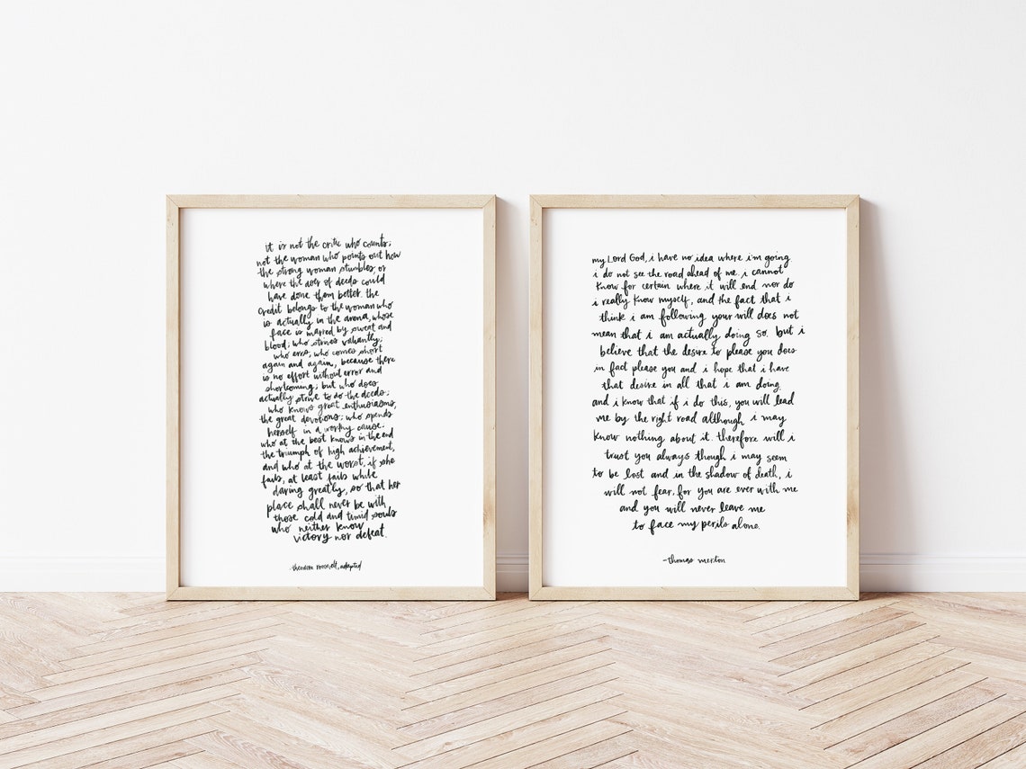 Thomas Merton Prayer Printable Instant Digital Download Etsy Hong Kong