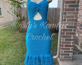 Crochet Rihanna Style Dress - Etsy