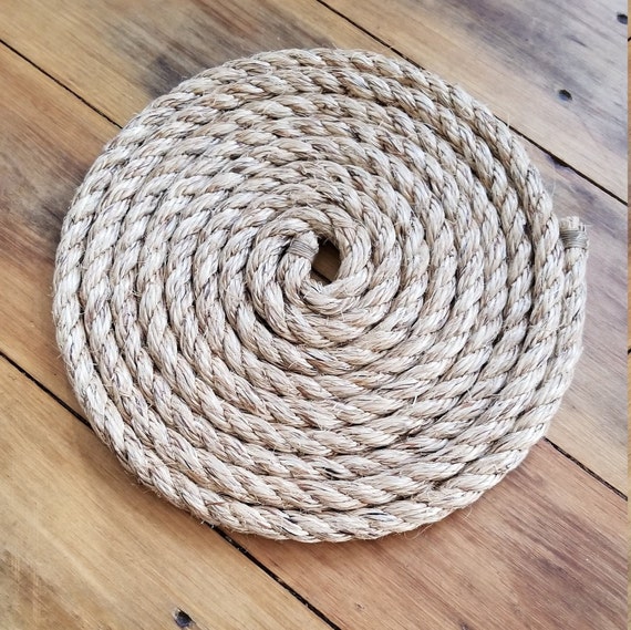 Flemish Coil Nautical Knot Rope Mat -  Canada