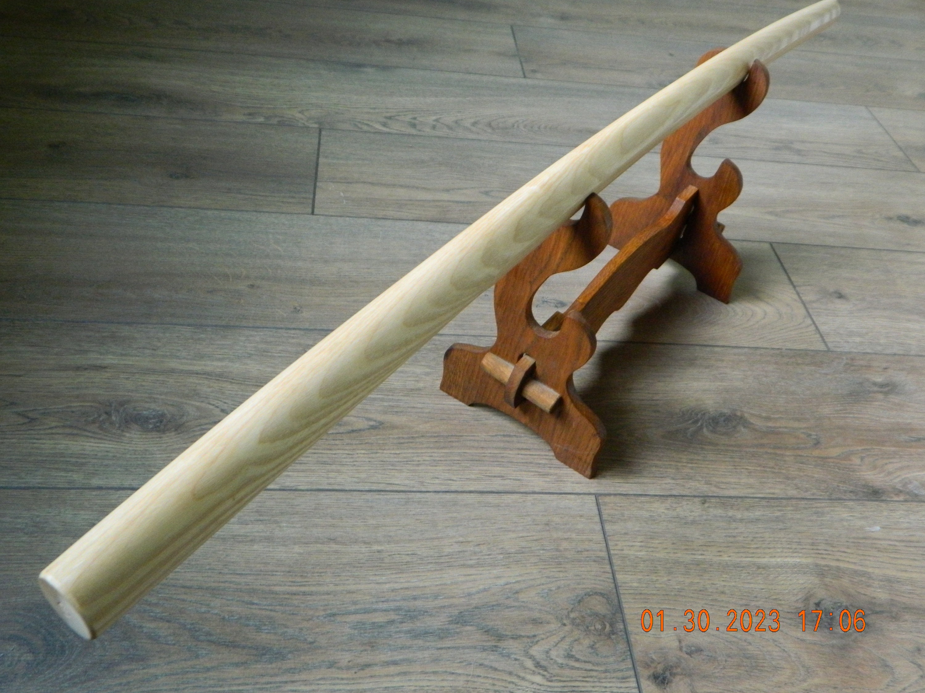 A Set of Wooden Weapons for Aikido Bokken Daito-ryu, Jo, Tanto From Ash and  a Bag for Carrying and Storage. -  Hong Kong