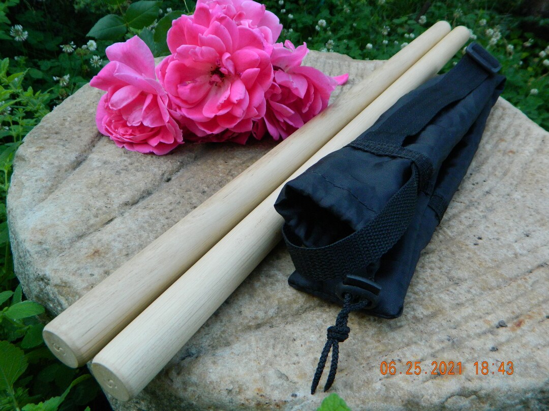 Borsa Da Trasporto Eskrima Arnis Kali Stick - Tracolla - 2 Tasche: CAMO - Foto 13