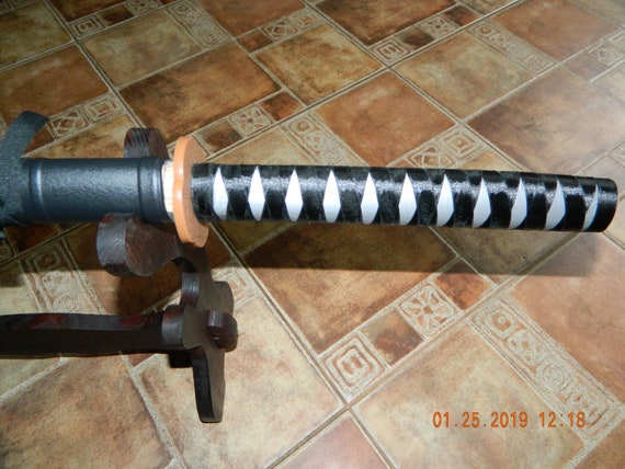 tsukamaki Aikido Iaido Bokken Daito 102 sageo 40,1/" saya with wooden tsuba