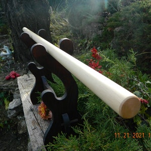 Hanbo stick  made of hornbeam.