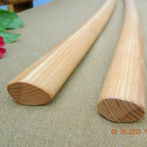 Heavy bokken IWAMA RYU for aikido made of European ash by the master Skolot. Handmade.