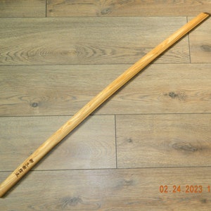 Yagyu Shinkage Ryu Bokken made of European ash.