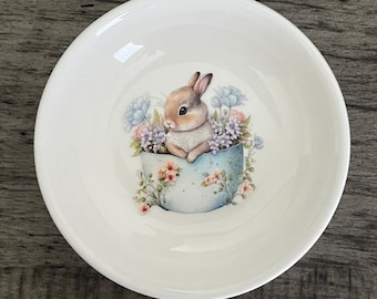 Bunny Jewelry Dish