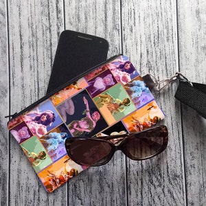 Monedero para teléfono Melanie Trilogy Estuche para gafas con cordón negro para el cuello Cry Baby Hecho a mano por encargo