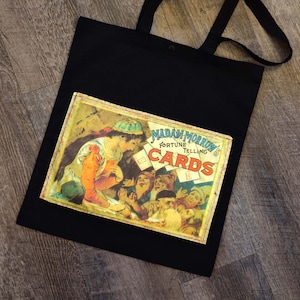 Cartes divinatoires Sac à bandoulière ou sac à main avec poche Market Beach Ordinateur portable Halloween fait main sur commande