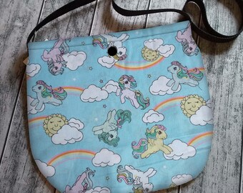 My Little Pony Sky Cross Body Unisex Bag Purse Tote Festival Handmade to Order