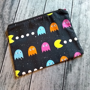 Pacman Zipper Pouch - Etsy