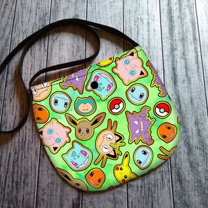 Poke Cross Body Unisex Bag Wonderland Purse Tote Festival Ready to Ship Handmade to Order