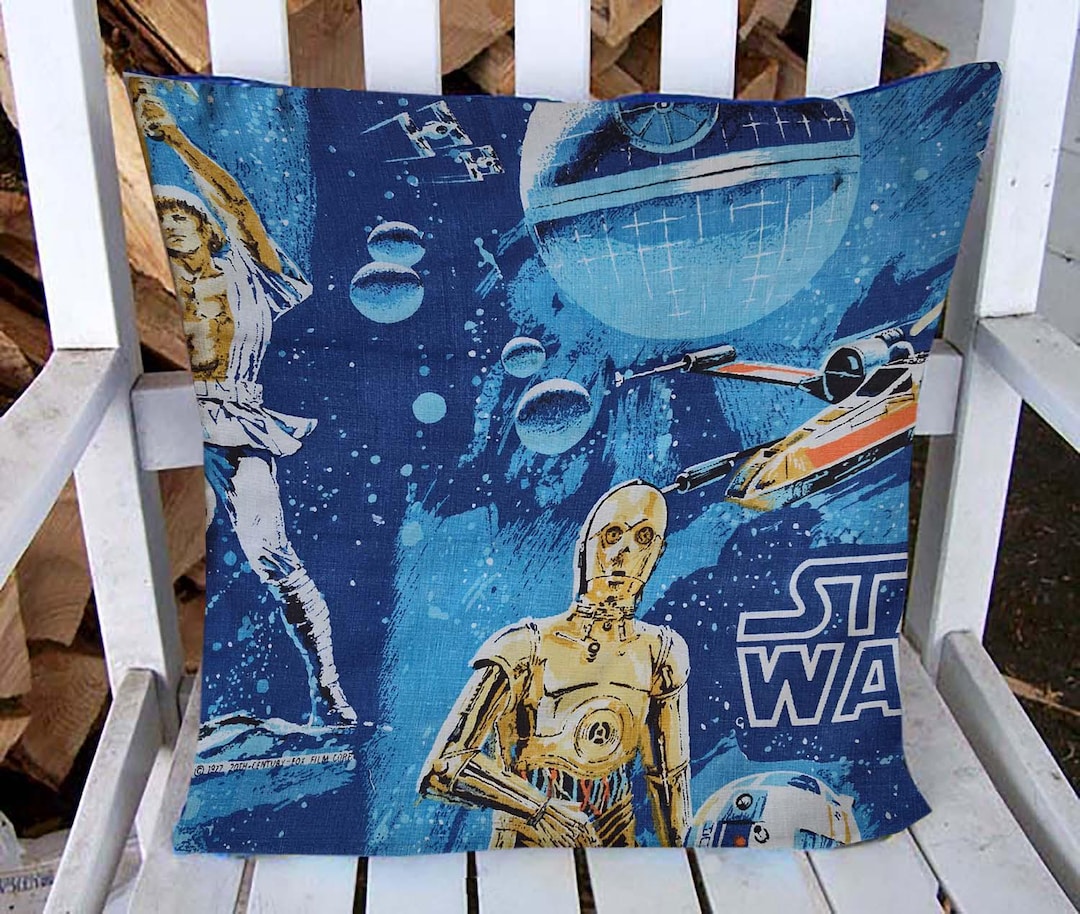 Star Wars Pillow Case Pillowcase Vintage Reconstruction Home Decor