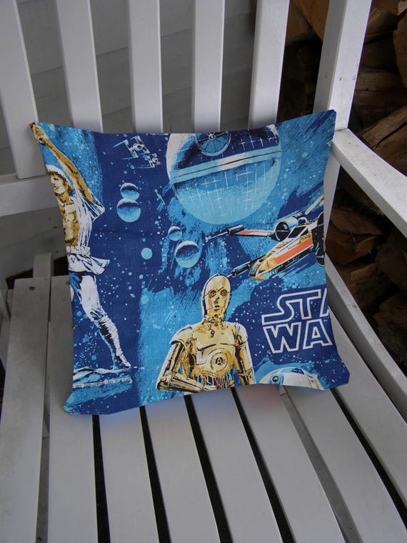 Star Wars Pillow Case Pillowcase Vintage Reconstruction Home Decor