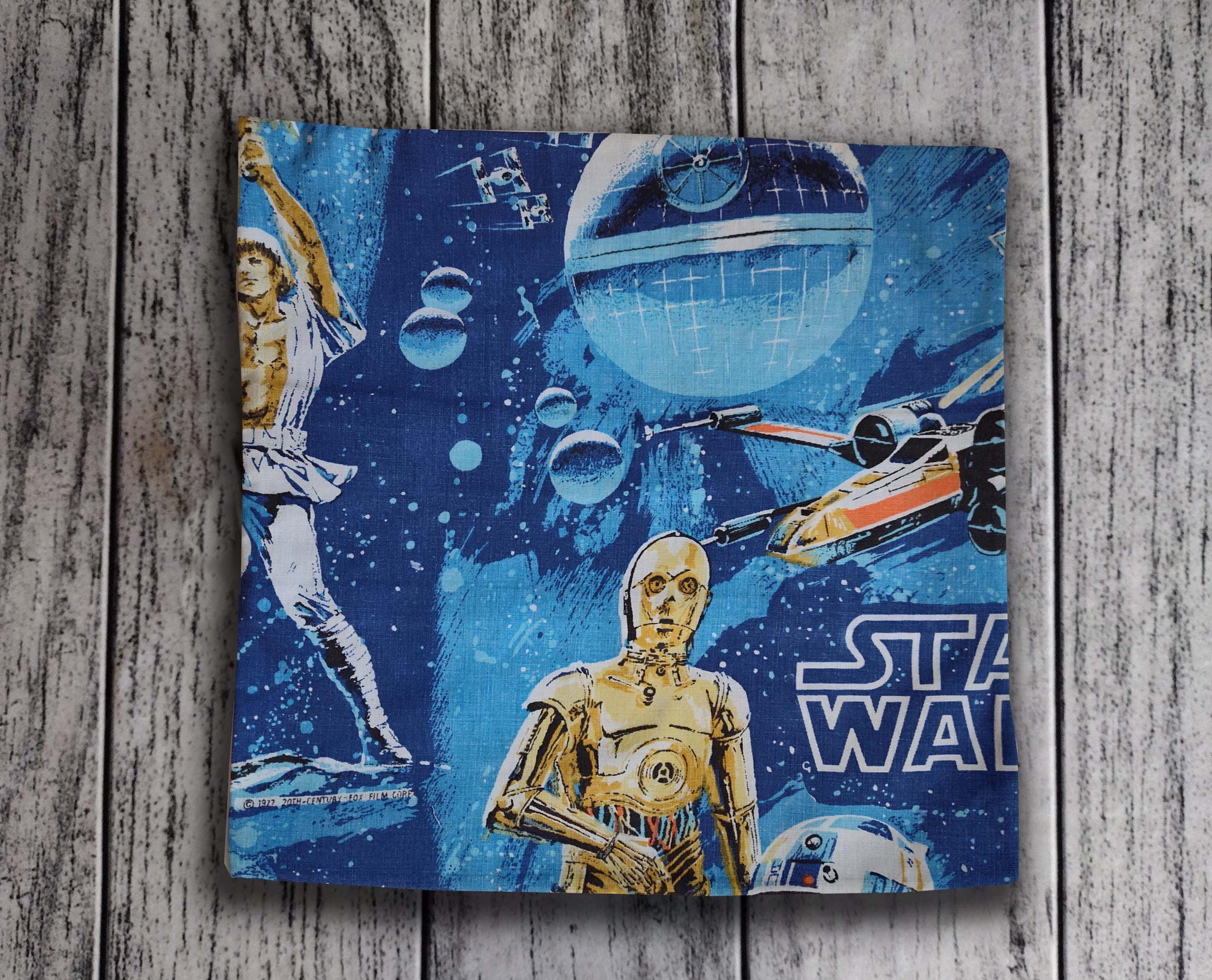 Star Wars Pillow Case Pillowcase Vintage Reconstruction Home Decor