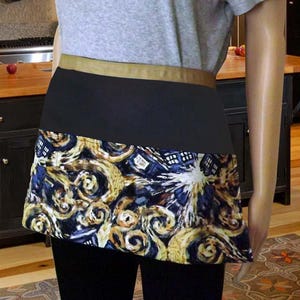Exploding Tardis Craft Vendor Harvest Pocket Apron Licensed Fabric Doctor Who